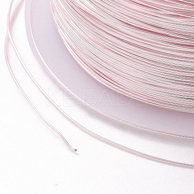 Round Copper Craft Wire Copper Beading Wire CWIR-F001-RG-0.3mm-1
