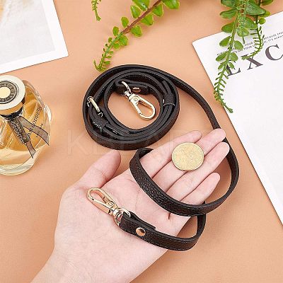Cowhide Leather Cord Bag Handles FIND-WH0046-01B-1