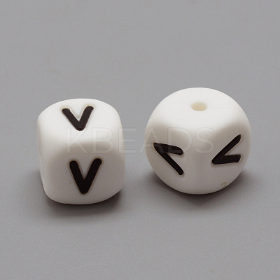 Food Grade Eco-Friendly Silicone Beads X-SIL-R001-V-1