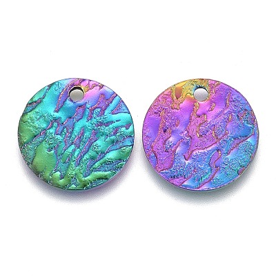 Ion Plating(IP) 304 Stainless Steel Charms X-STAS-M228-C01-M-1