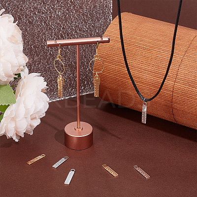 12Pcs 2 Colors 304 Stainless Steel Pendants FIND-UN0003-79-1