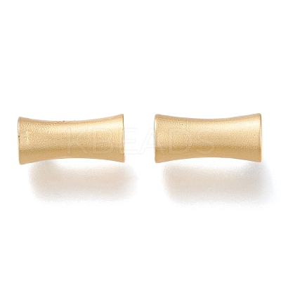 Matte Alloy Tube Beads PALLOY-N161-05B-MG-NR-1