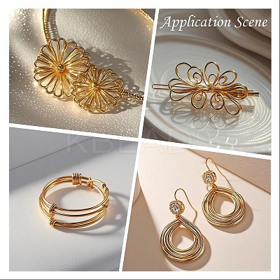Round Copper Jewelry Wire CWIR-S002-0.8mm-02-1