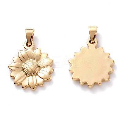 304 Stainless Steel Pendants STAS-J036-076G-1