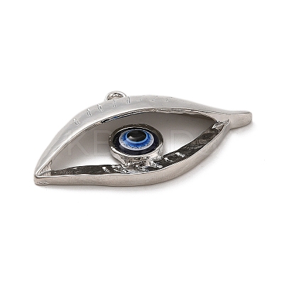 Tibetan Style Alloy Eye Pendants PALLOY-K021-05AS-1