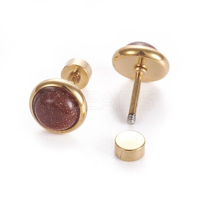 304 Stainless Steel Earlobe Plugs EJEW-F227-20G-A-1