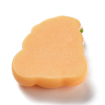 Pig Theme Opaque Resin Cabochons LS-RESI-I057-A07-1