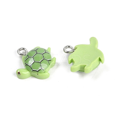 Marine Organism Resin Pendants LS-RESI-I061-02C-1