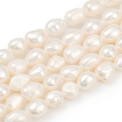 Natural Cultured Freshwater Pearl Beads Strands PEAR-P064-20C-05A-1
