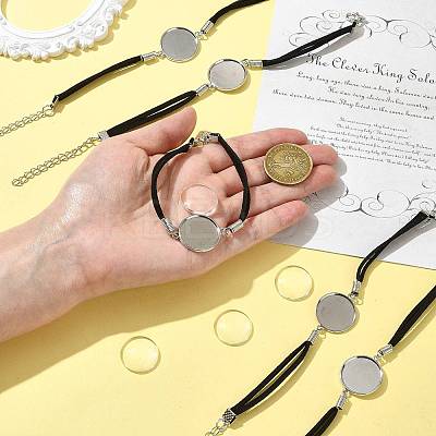 5Pcs Suede Bracelet Making MAK-FS0001-06-1