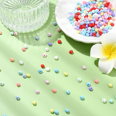 180G 12 Colors 6/0 Opaque Baking Paint Glass Seed Beads SEED-CJ0001-23-1