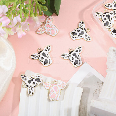 32Pcs 2 Colors Zinc Alloy Pendants FIND-CA0001-50-1