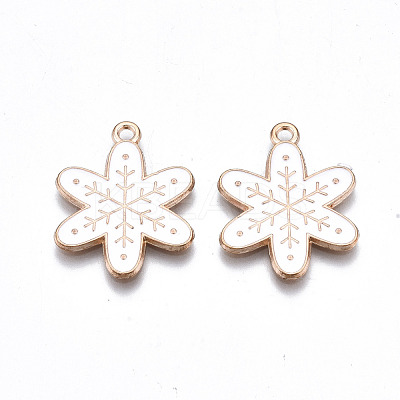 Alloy Enamel Pendants X-ENAM-Q442-024A-RS-1