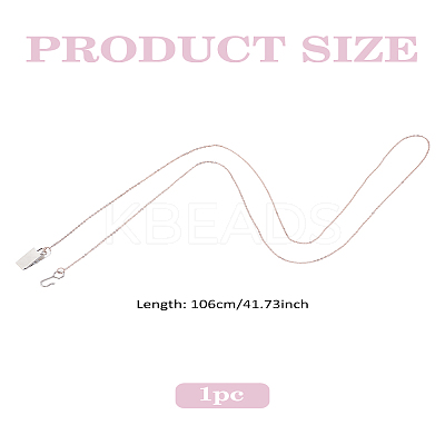 Brass Chain Zipper Helpers HJEW-LP00026-1