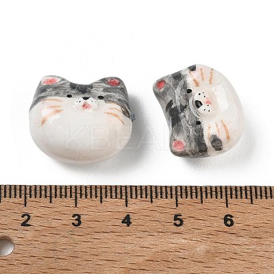 Handmade Polymer Clay Beads PY-CBABDB7-04D-1
