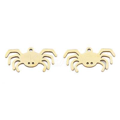 Ion Plating(IP) 201 Stainless Steel Pendants STAS-N098-080LG-1