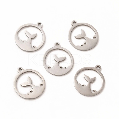Non-Tarnish 201 Stainless Steel Pendants LS-STAS-E188-07P-1