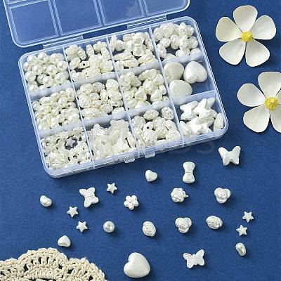 247Pcs ABS Plastic Imitation Pearl Beads Sets KY-YW0001-58-1