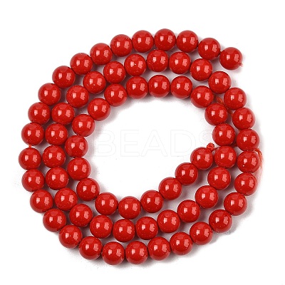 Dyed Shell Pearl Beads Strands BSHE-XCP0001-09-1