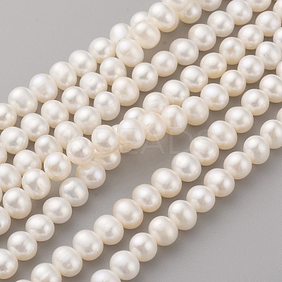 Natural Cultured Freshwater Pearl Beads Strands PEAR-G007-32-1