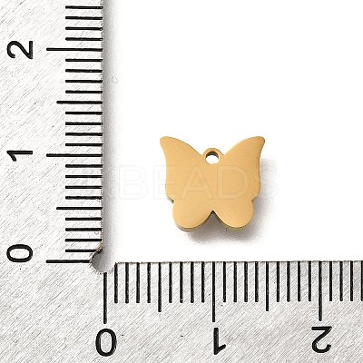 304 Stainless Steel Butterfly Charms STAS-Q348-26G-02-1