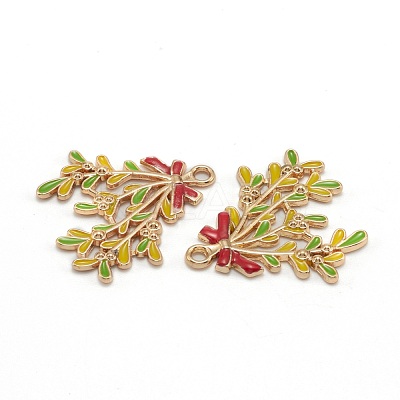 Alloy Enamel Pendants ENAM-E569-13-1