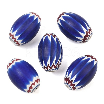 Handmade Millefiori Glass Beads GL-CBAAE72-01B-08-1