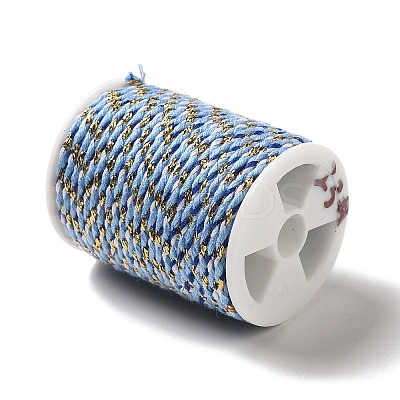 4-Ply Polycotton Cord with Metallic Thread OCOR-Z003-D102-1