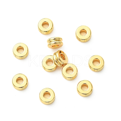 SHEGRACE Flat Round Brass Beads XGRPCU553-295G-1