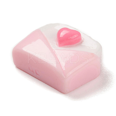 Opaque Resin Cabochons RESI-C032-01G-1