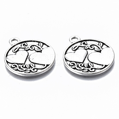 Tibetan Style Alloy Pendants LS-X-TIBE-S314-127AS-RS-1