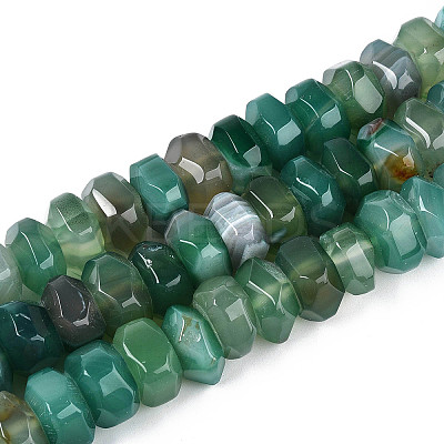 Natural Agate Beads Strands G-N356-01A-16-1