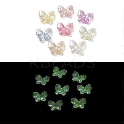 UV Plating Luminous Acrylic Beads LACR-R001-13A-1