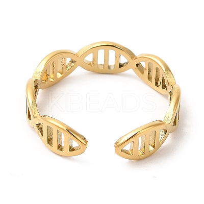 Ion Plating(IP) 201 Stainless Steel Ring X-RJEW-E063-01G-1