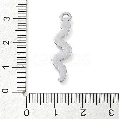 304 Stainless Steel Pendants STAS-I327-03P-02-1