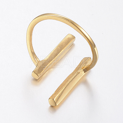 Ion Plating(IP) 304 Stainless Steel Finger Rings RJEW-H125-10G-19mm-1