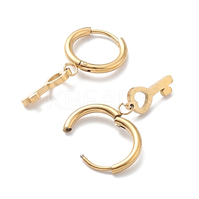 3 Pairs 3 Style Ion Plating(IP) 304 Stainless Steel Ball Stud Earrings EJEW-B020-04G-1
