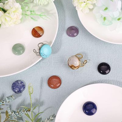 Mixed Gemstone Cabochons G-GA0001-07-1