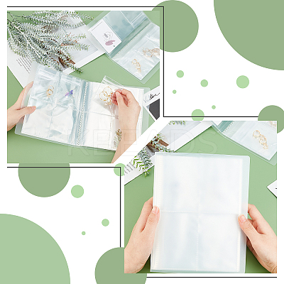 2 Sets 2 Style PVC Transparent Storage Bag AJEW-PH0003-02-1