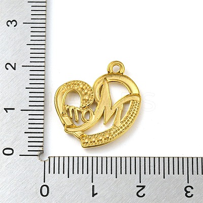 Ion Plating(IP) Real 18K Gold Plated 304 Stainless Steel Rhinestone Pendants STAS-P341-09G-01-1