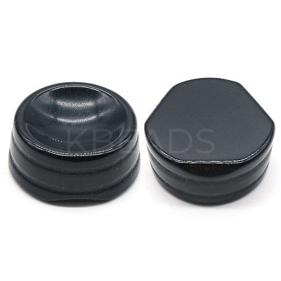 Natural Obsidian Display Base Stand Holder for Crystal WICR-PW0001-16G-1