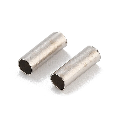 Brass Tube Beads KK-B120-03E-P-1