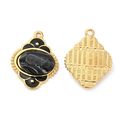 Enamel Pendants STAS-E040-13G-05-1