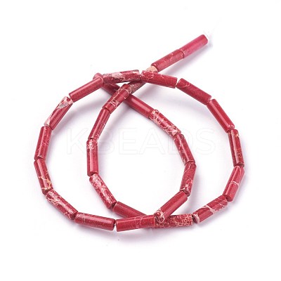 Natural Imperial Jasper Beads Strands G-E508-04-1