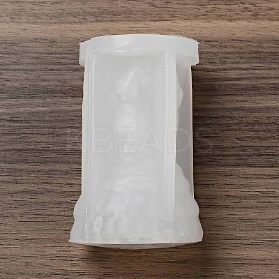 DIY 3D Goddess Girl with Animal Figurine Statue Silicone Molds LS-DIY-G081-01D-1
