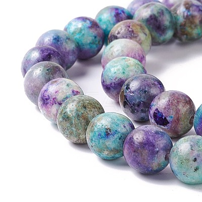 Natural Calcite Beads Strands G-K317-A07-04-1
