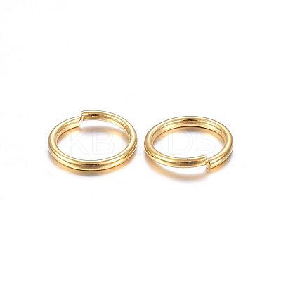 304 Stainless Steel Open Jump Rings STAS-O098-01G-12B-1
