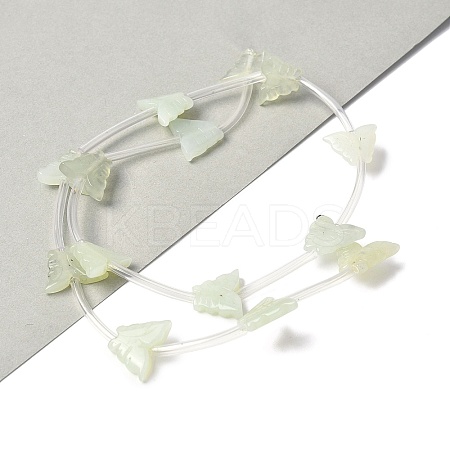 Natural New Jade Beads Strands G-B136-A01-1