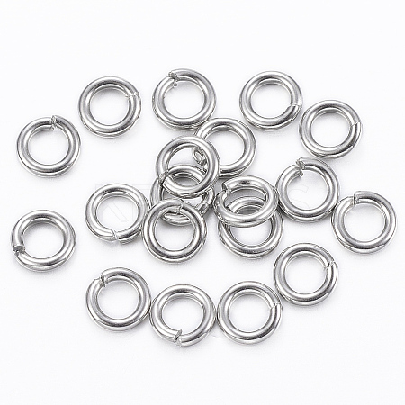 Tarnish Resistant 304 Stainless Steel Open Jump Rings LS-X-STAS-H555-11P-1