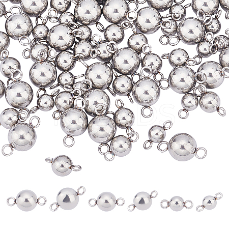902Pcs 3 Style 304 Stainless Steel Links Connectors STAS-UN0026-93-1